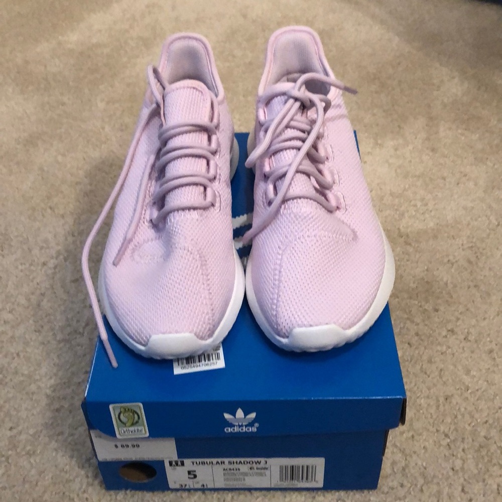 Never been worn kids Adidas tennis shoes